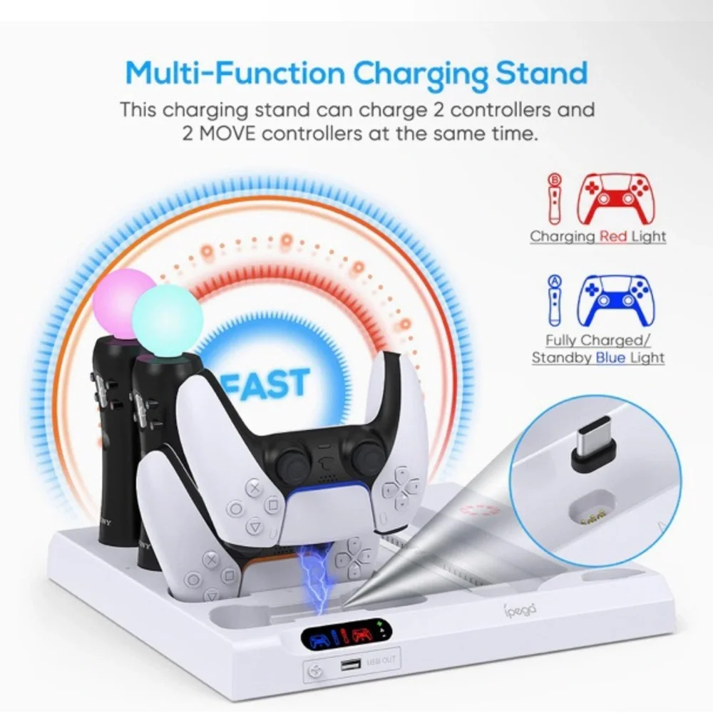 IPEGA PS5 VERTICAL STAND BRAND NEW